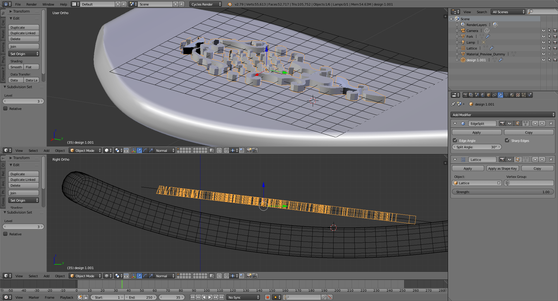 Why im not getting thickness with shrinkwrap modifier Blender Stack