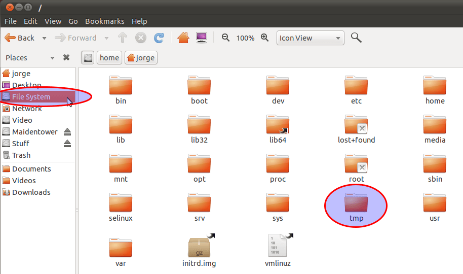 nautilus How can I navigate to /tmp? Ask Ubuntu