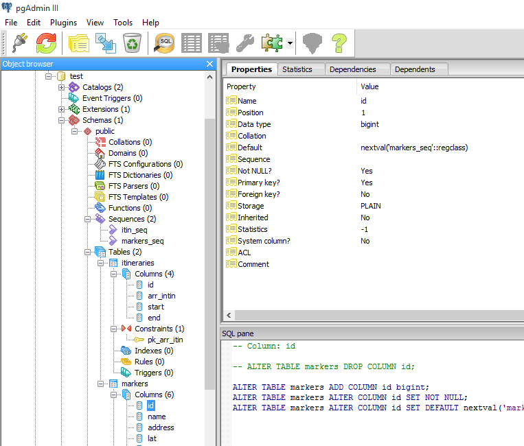How to set auto increment primary key in PostgreSQL? Gang of Coders