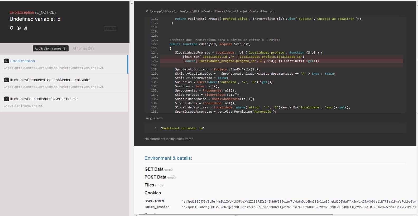 php Undefined variable id Stack Overflow em PortuguÃªs