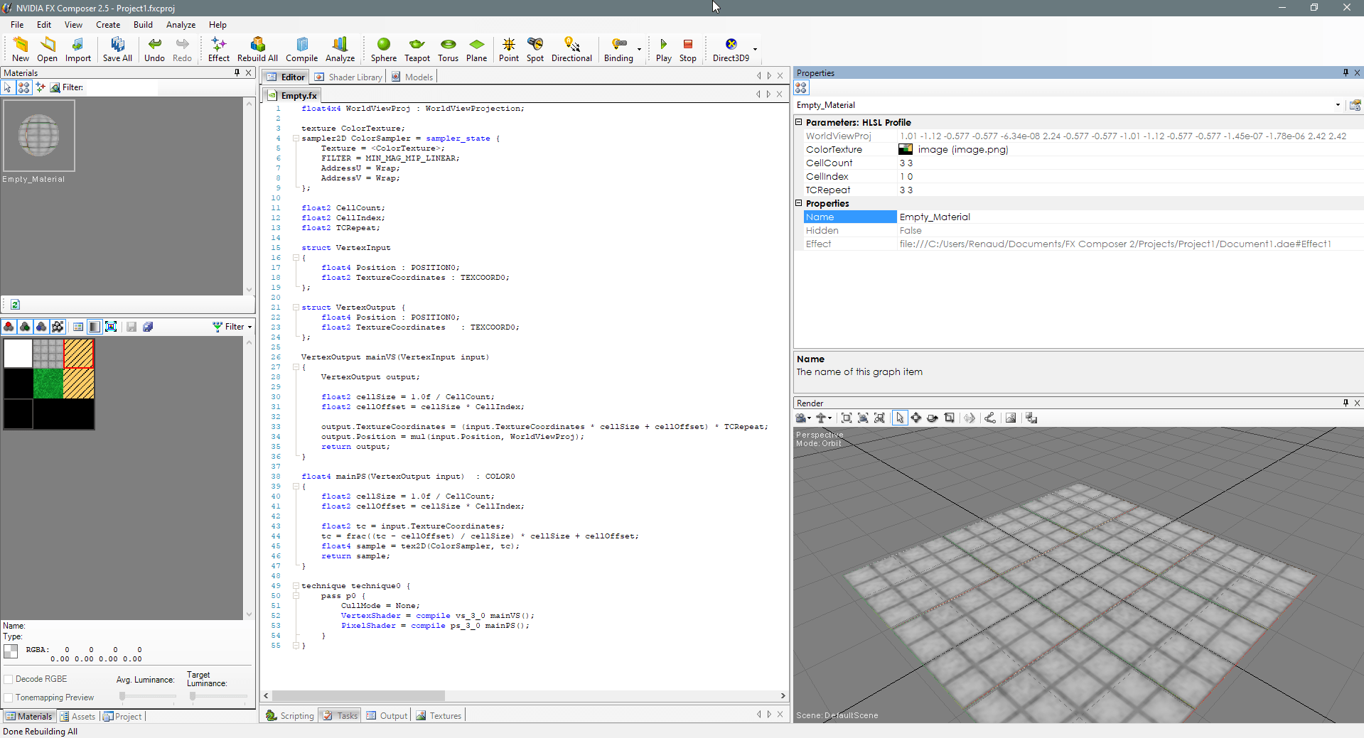 xna Texture Atlas and HLSL Shader for sprite tiling Game