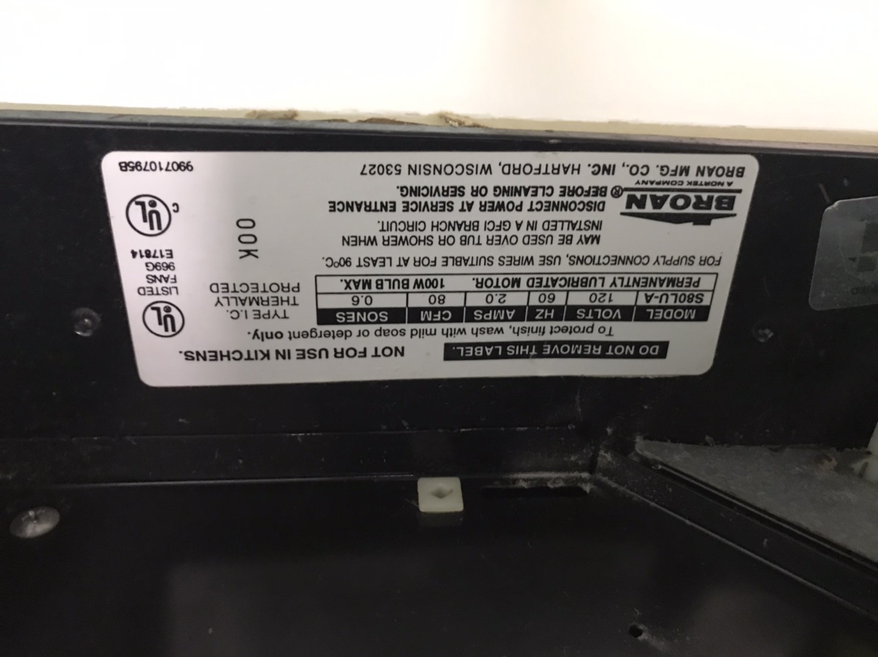 Old bathroom exhaust fan replacement – Love & Improve Life