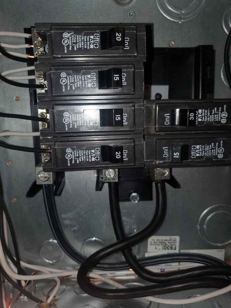 wiring Am I able to add a heat pump to this electrical sub panel