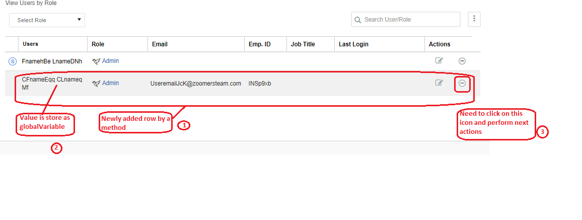 automated testing How do I click on an element available in a