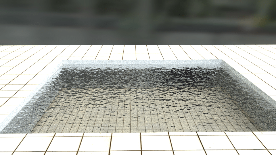 Blender water material cycles