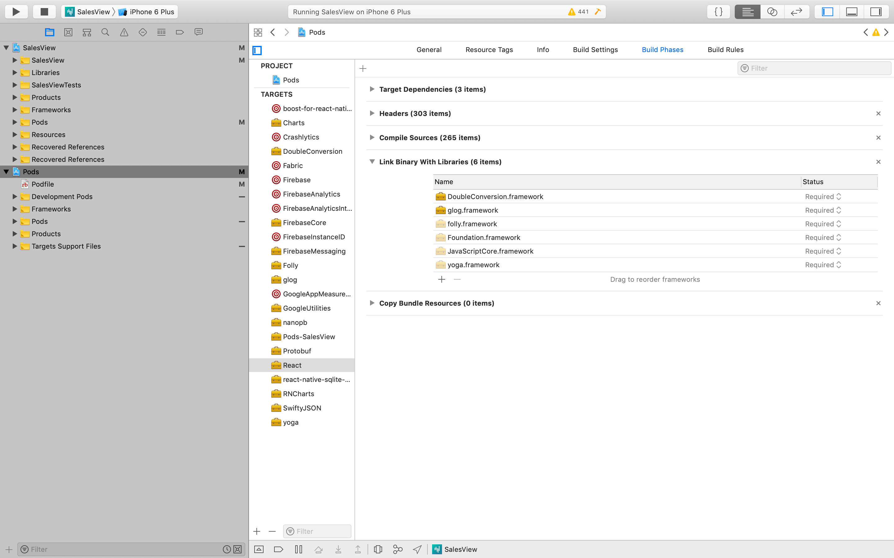 Symbol(s) not found for architecture x86_64 in Xcode 10 (ERROR)