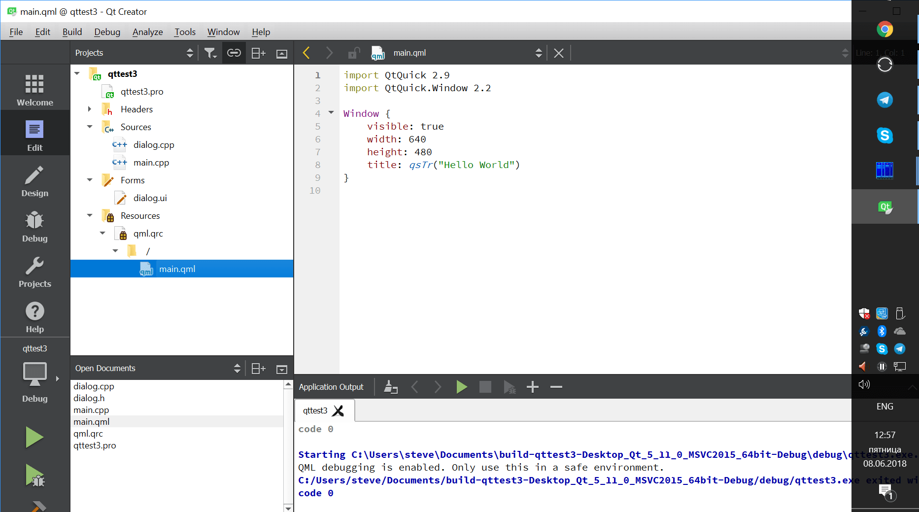 qt How to open qml file in design mode? Stack Overflow
