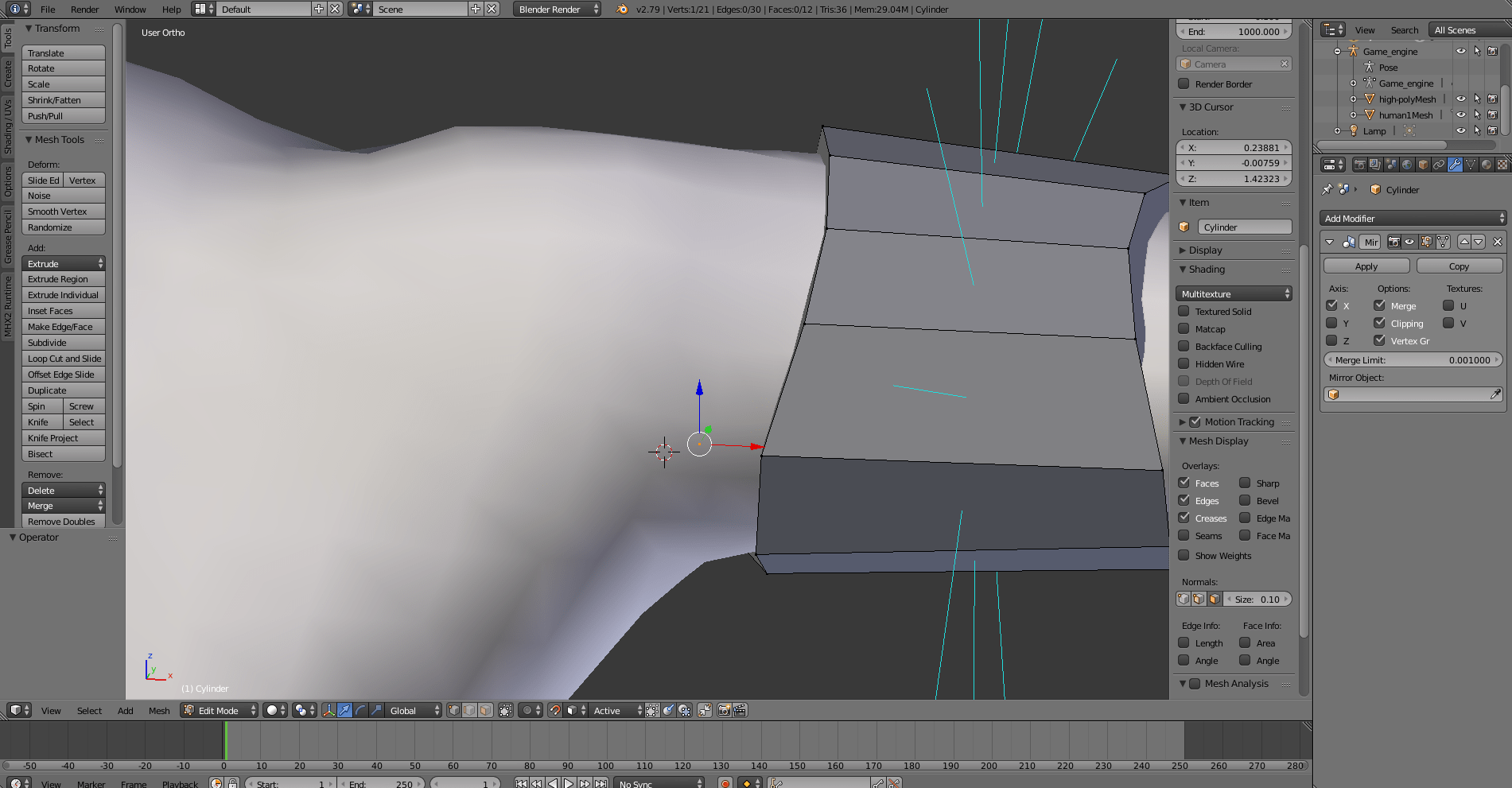 modeling Snapping vertices (Ctrl + Click) not working Blender Stack