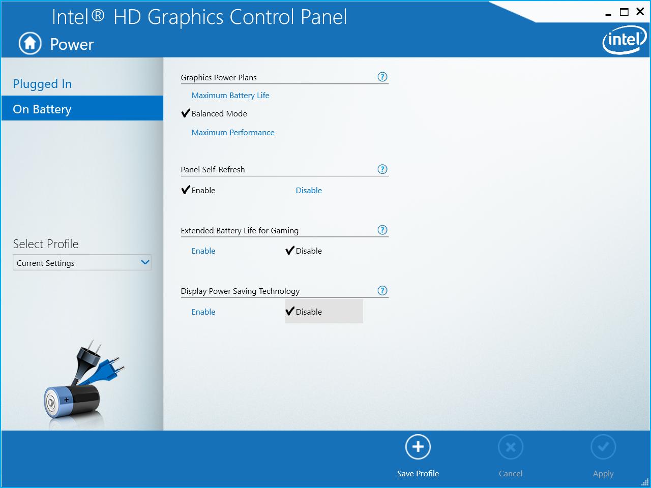 How to install intel graphics control panel bellabap