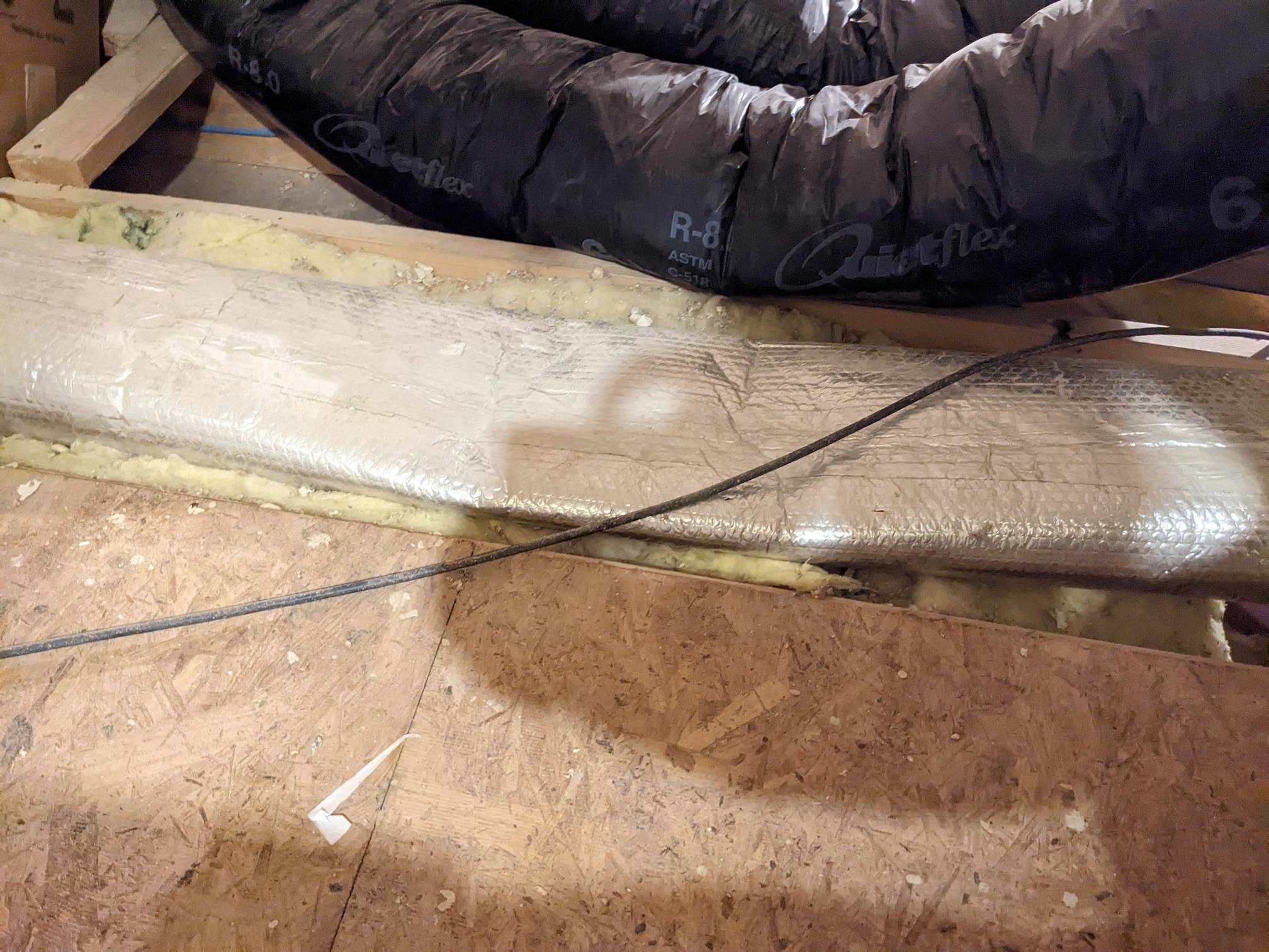 air conditioning How to fix a crushed A/C duct Home Improvement