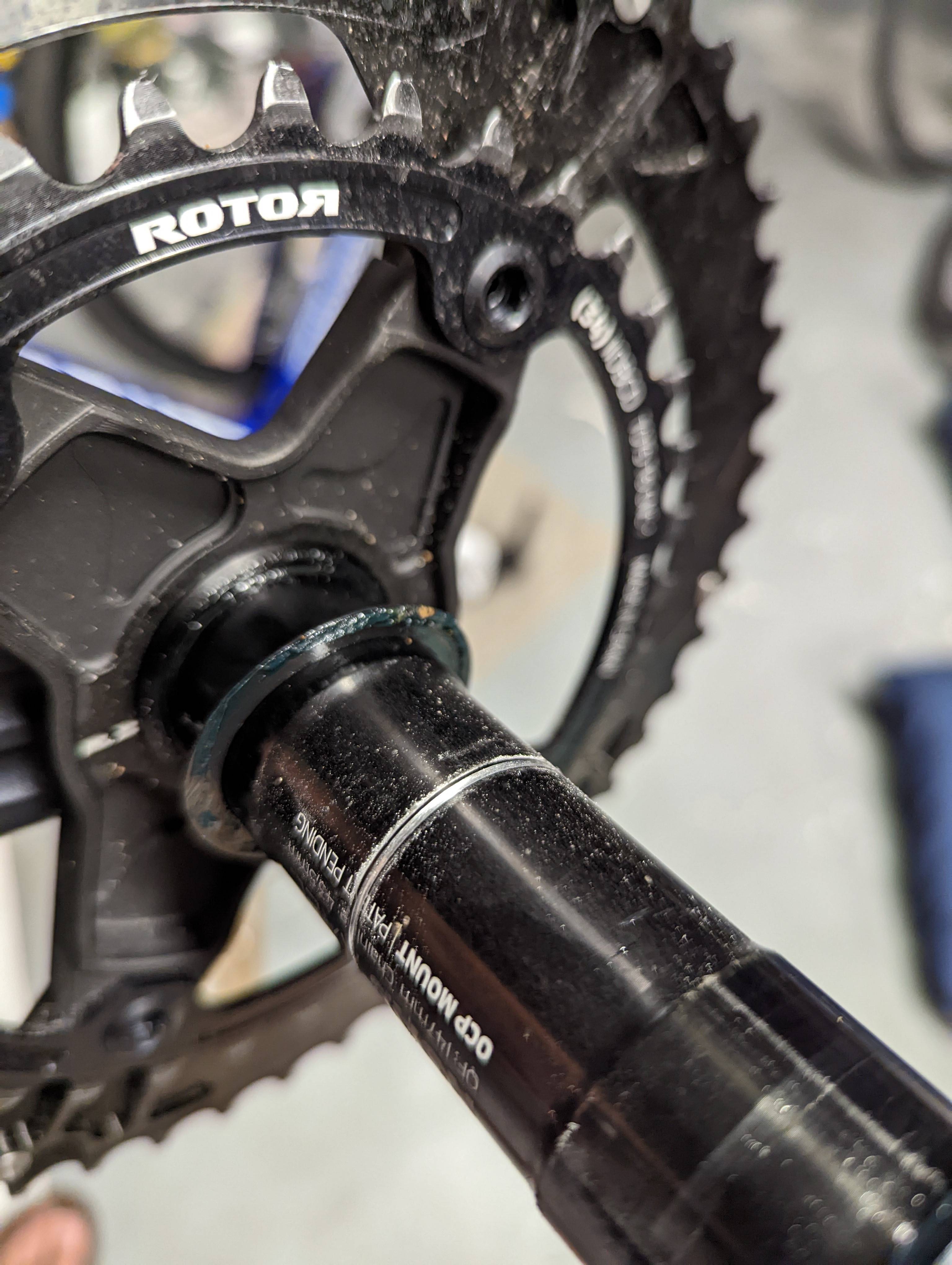 crankset Rotor Crank and BB Rubbing Noise on Road Bike Bicycles