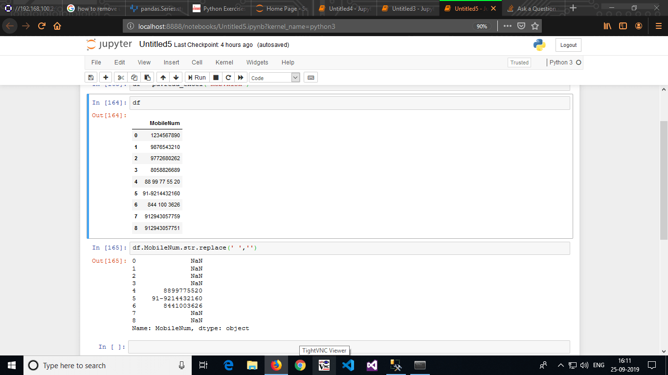 Remove spaces in column data without loosing their original data in