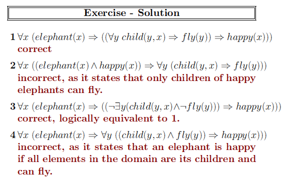 Help with First Order Logic Mathematics Stack Exchange