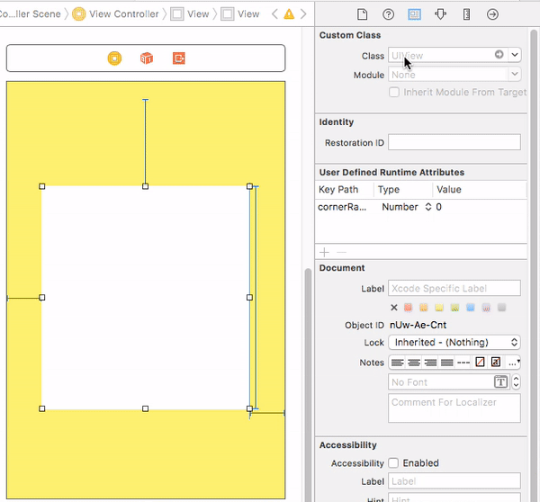[Solved] Round Corners UIView in Swift 4 9to5Answer