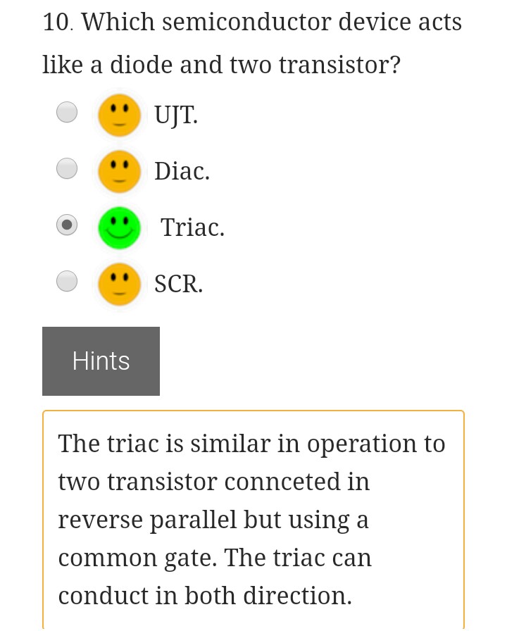 How triac acts as a diode and two transistor? Electrical Engineering