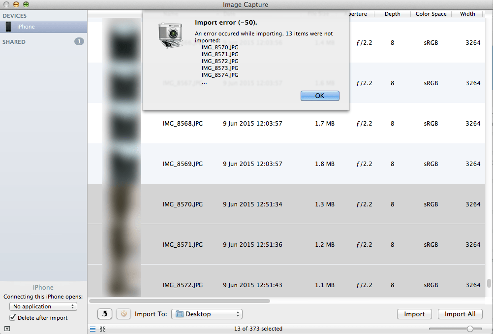 How to solve ImageCaptureCore error -9937 on a Mac Macworld