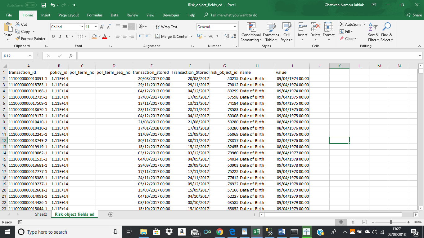 Transposing a column to rows in python Stack Overflow