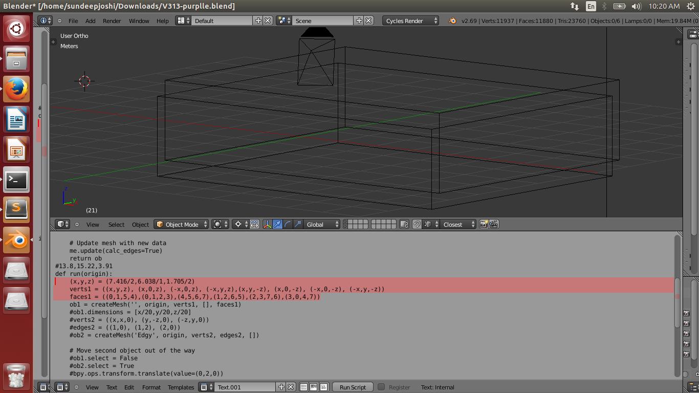 python Bounding box dimension in blender Blender Stack Exchange