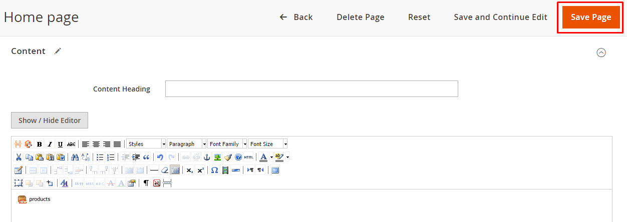 magento2 How to create new product slider in home page in Magento 2