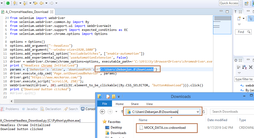 Download Google Chrome Driver For Selenium