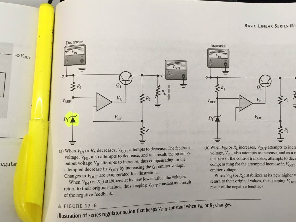 operational amplifier Basic OpAMP as voltage regulator