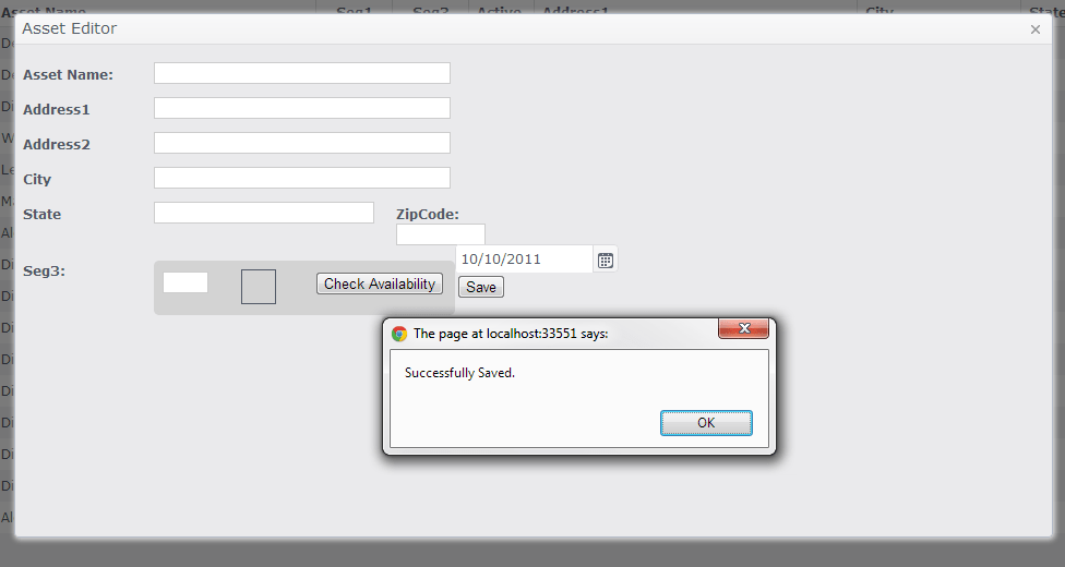 mvc MVC validation not working as expected in popup window