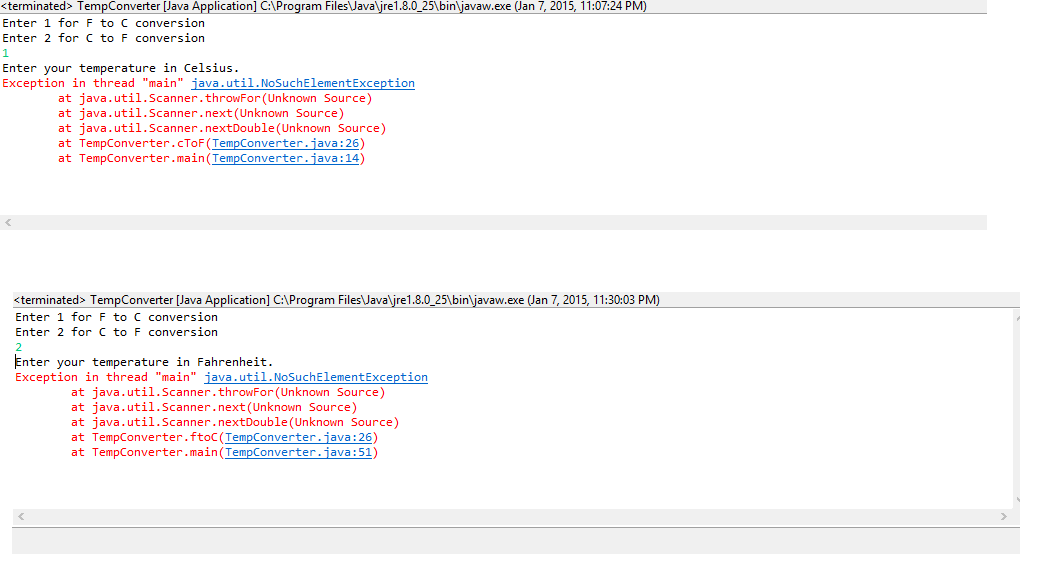 java Encountering some bugs regarding the Scanner and an unknown source in my code. No idea
