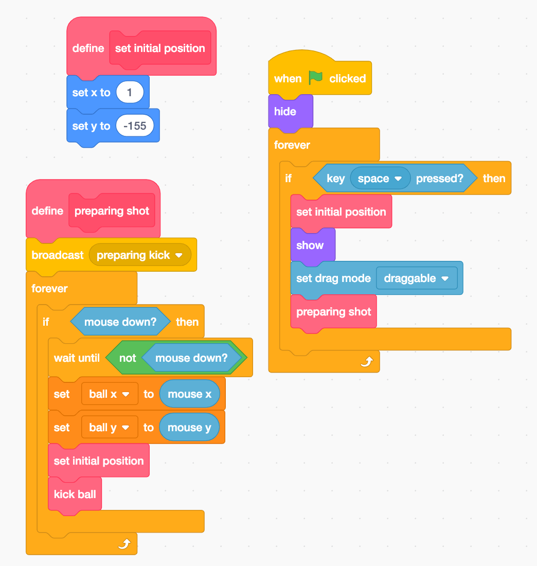 Set X() and Set Y() blocks not working in Scratch Stack Overflow