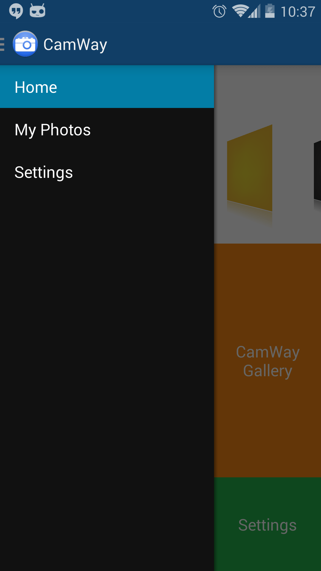 java Inflating a layout(activity) properly with left panel Stack