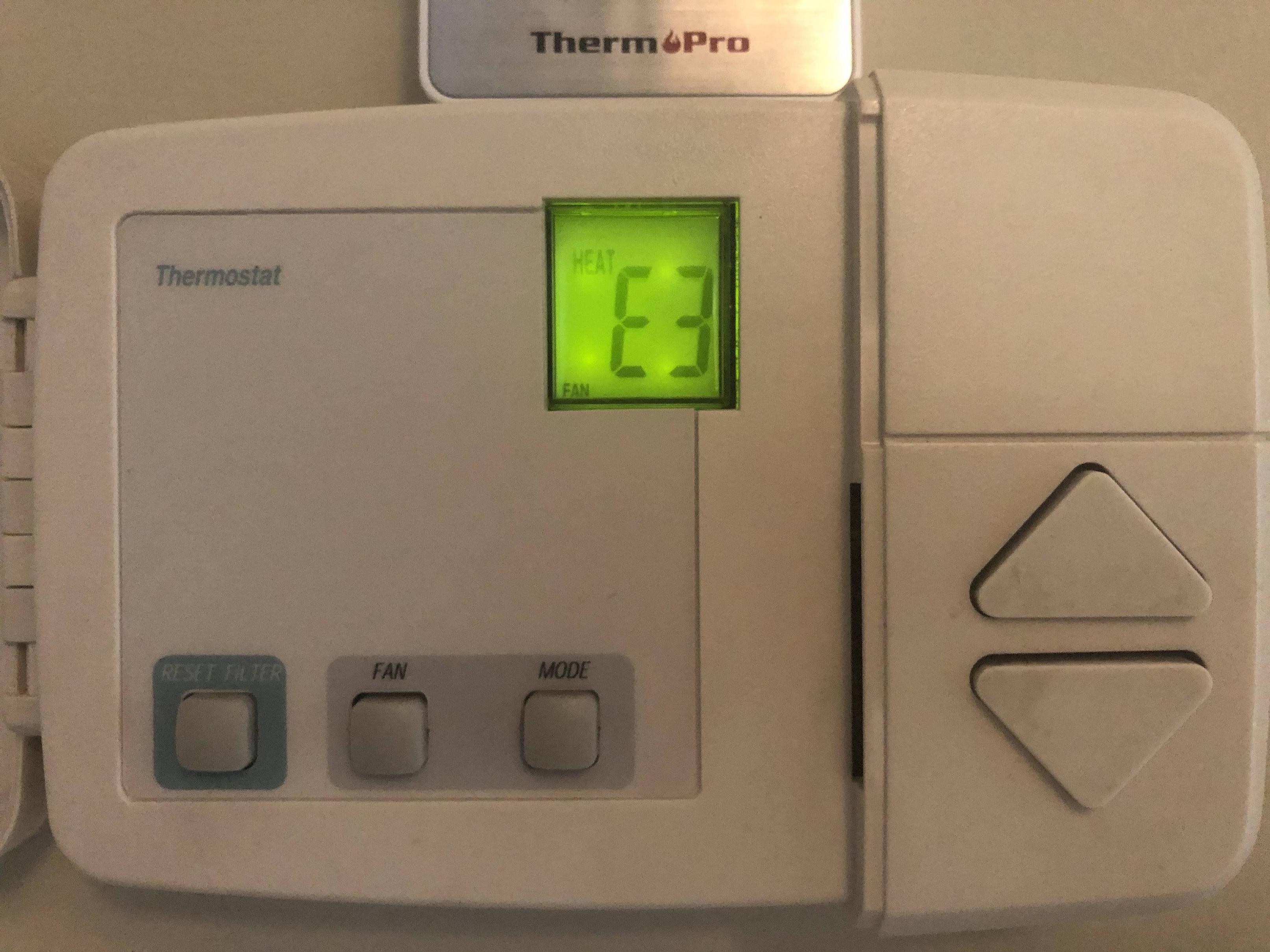 air conditioning - How do I calibrate a Totaline thermostat? - Home