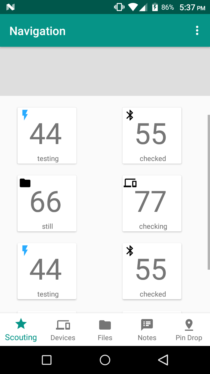 android Items in Recyclerview adapter jumps to right