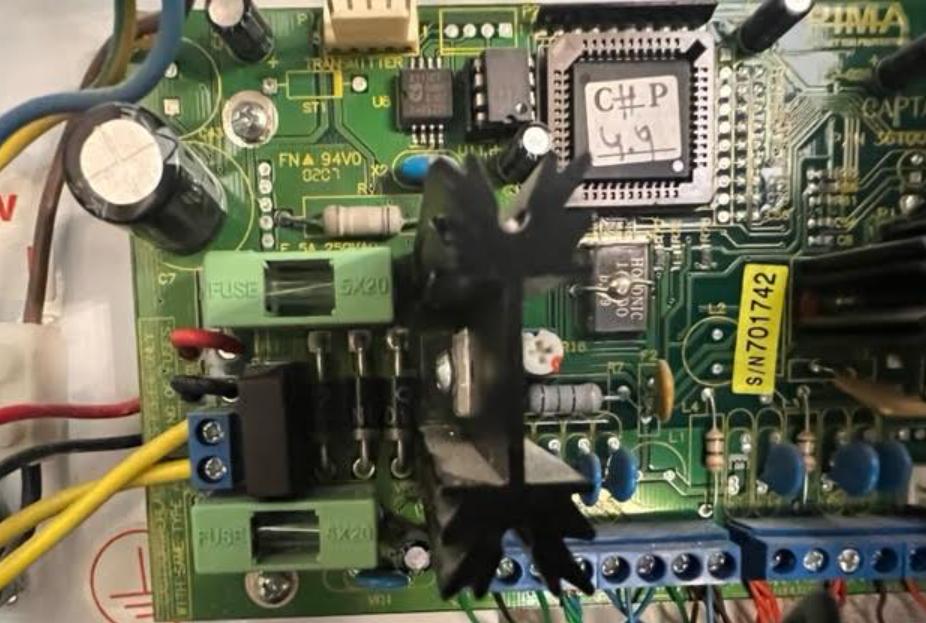 PIMA alarm system discharging but not recharging backup battery