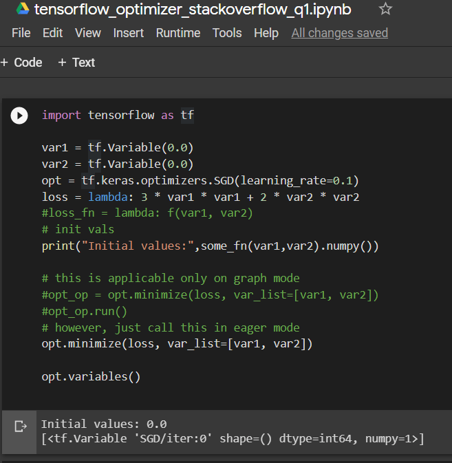 python '_UnreadVariable' object has no attribute 'run' when trying to