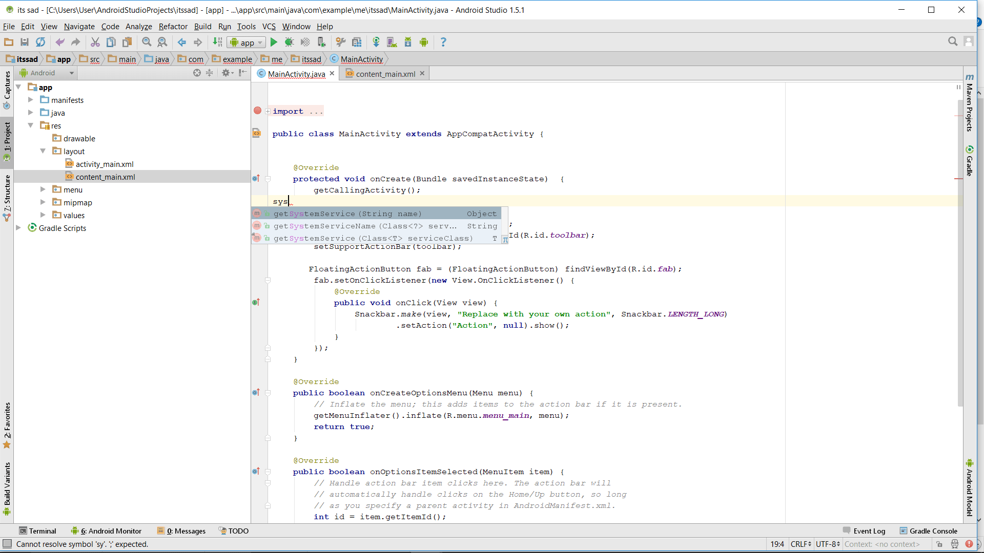 java string & system.out.println and other functions doesn't work
