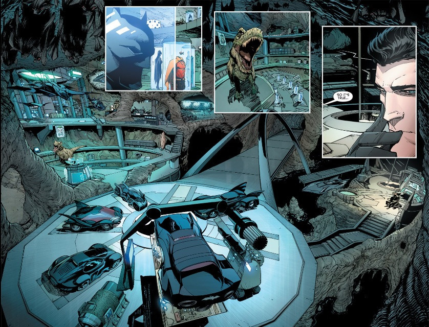 dc What are the other Batmobiles from the first edition of the New 52
