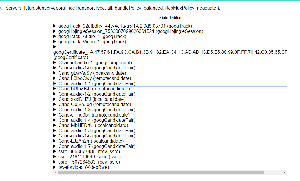 javascript Webrtc fails on cellurar but works on Wifi (also different