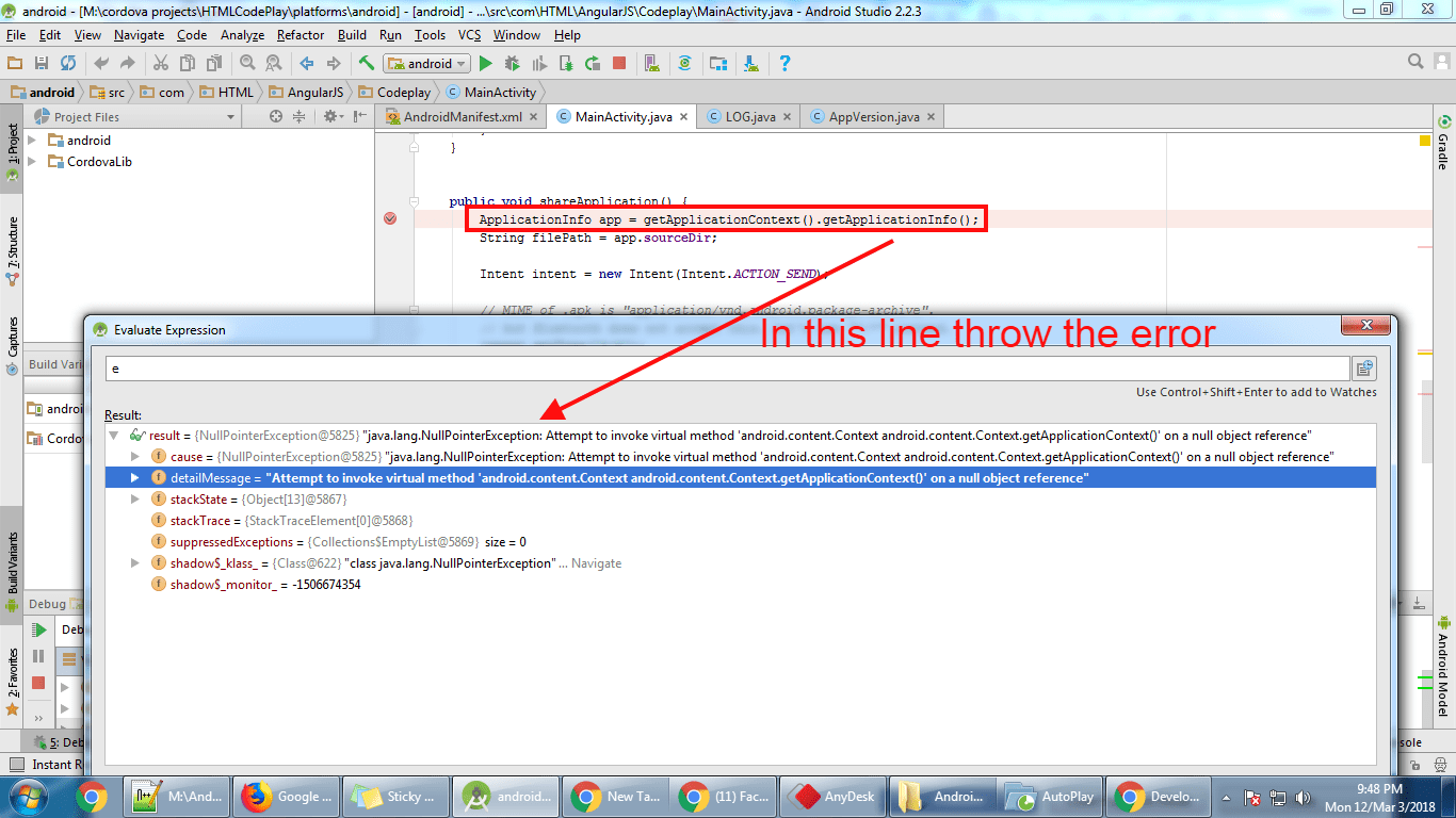 android How to share my own app apk to other using cordova Stack