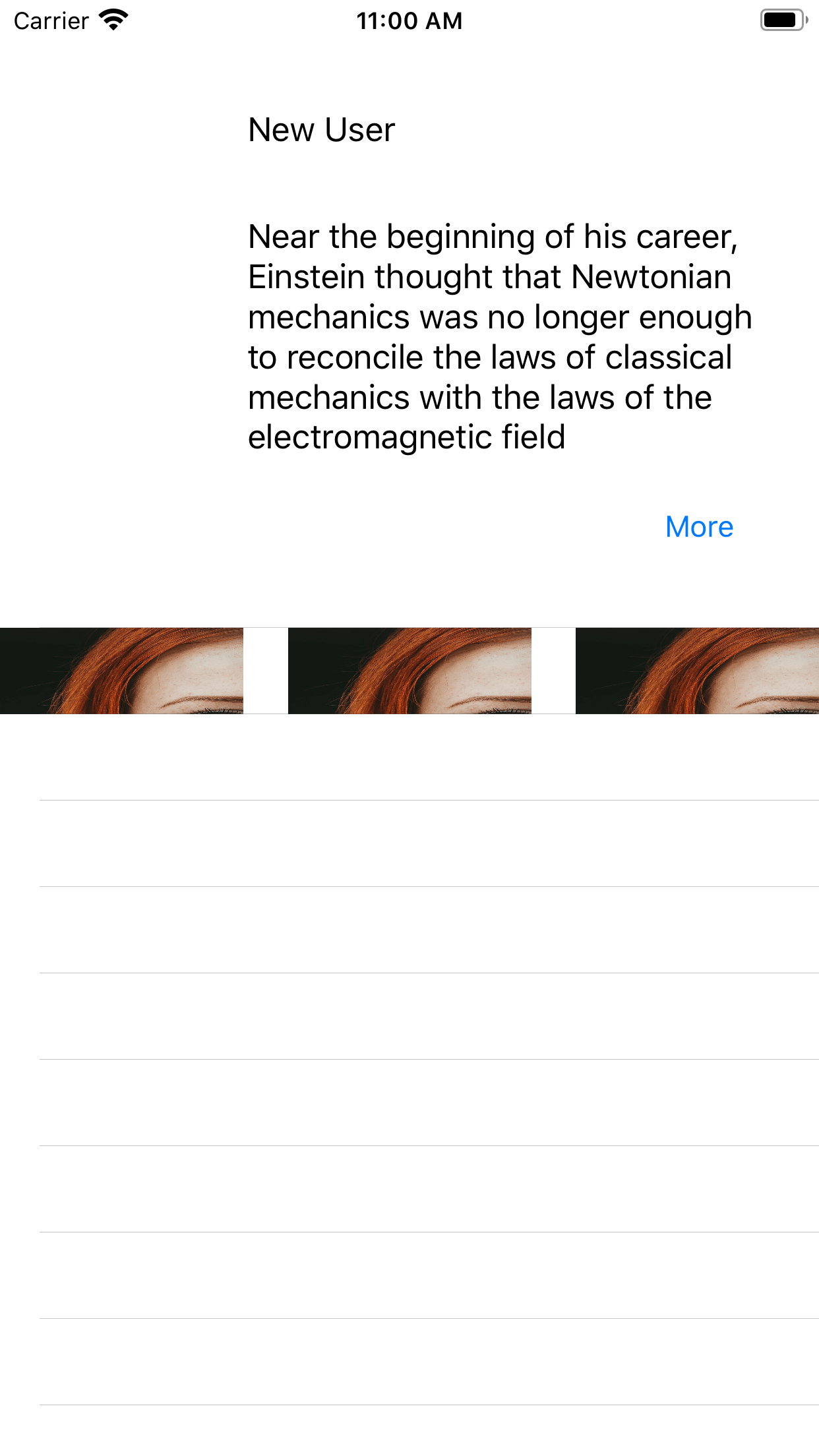 ios tableview different cells has different heights in swift Stack
