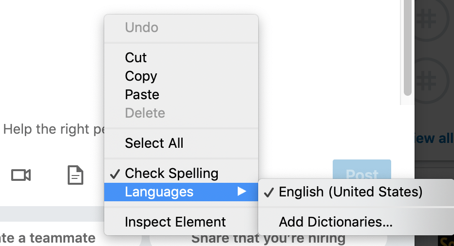 How to change spelling language in a firefox textbox? Super User