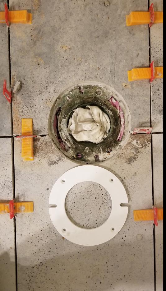 toilet How do I use the 4 screws (not the bolts) that come with the