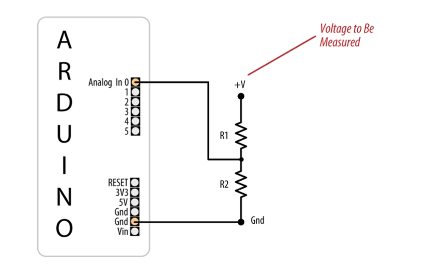 microcontroller Measure 010V using Arduino Electrical