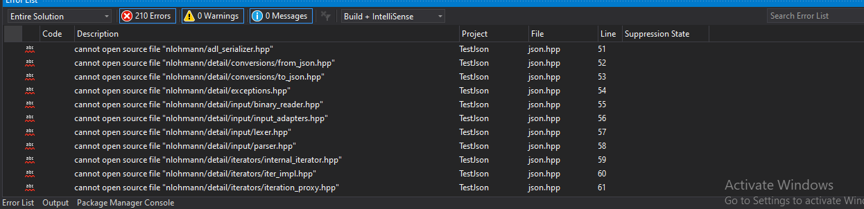 c++11 Create Json Array in ATL COM application