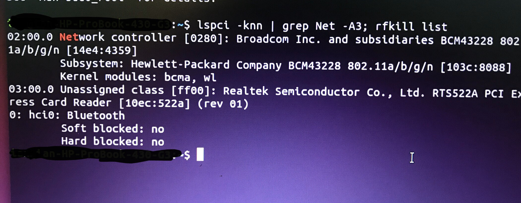18.04 No WiFi Adapter Found on HP Probook Ask Ubuntu
