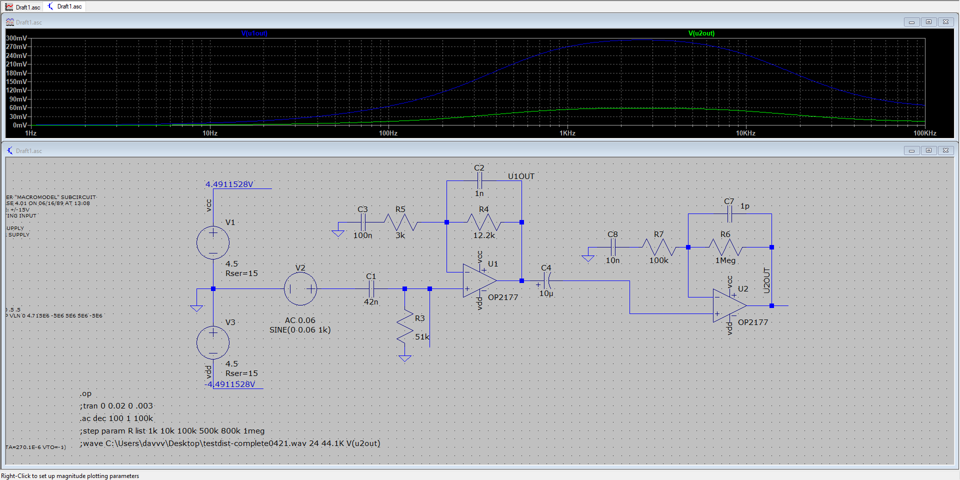 Cascading NonInverting Amplifiers in LTSPICE Electrical Engineering Stack Exchange