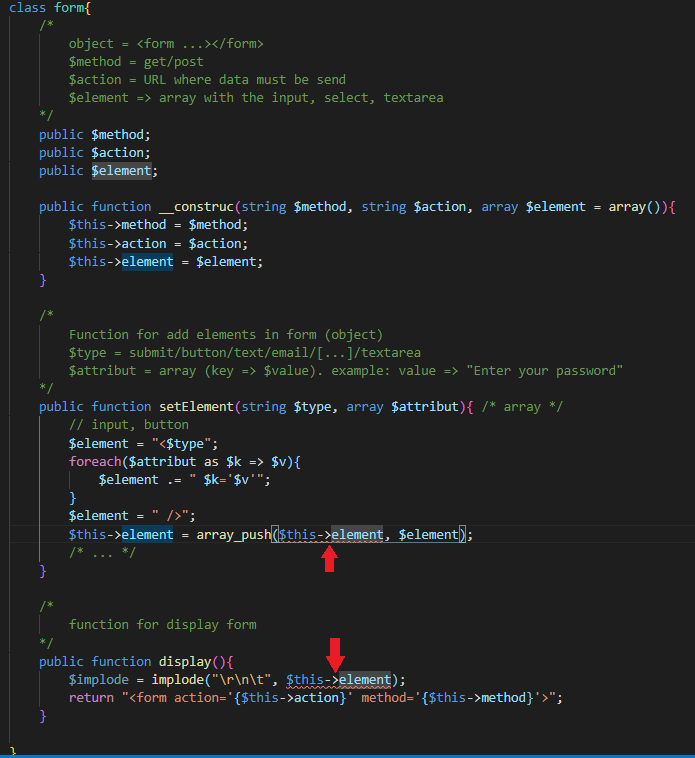 php Expected type 'array'. Found 'int'.intelephense(1006) Stack