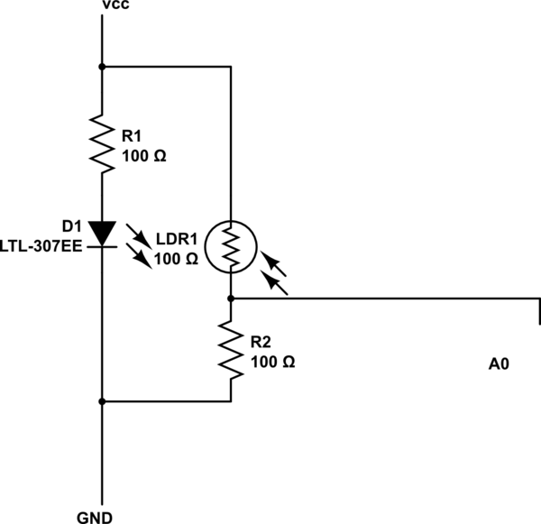 arduino Best way to amplify the photoresistor signal Electrical