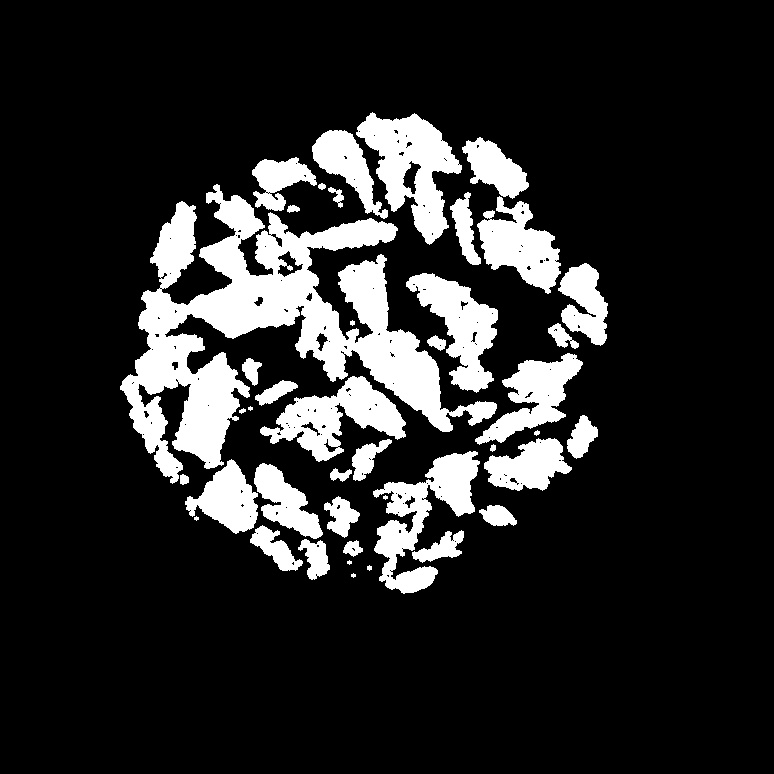 image processing get convex hull of isolated shapes with openCV/C++