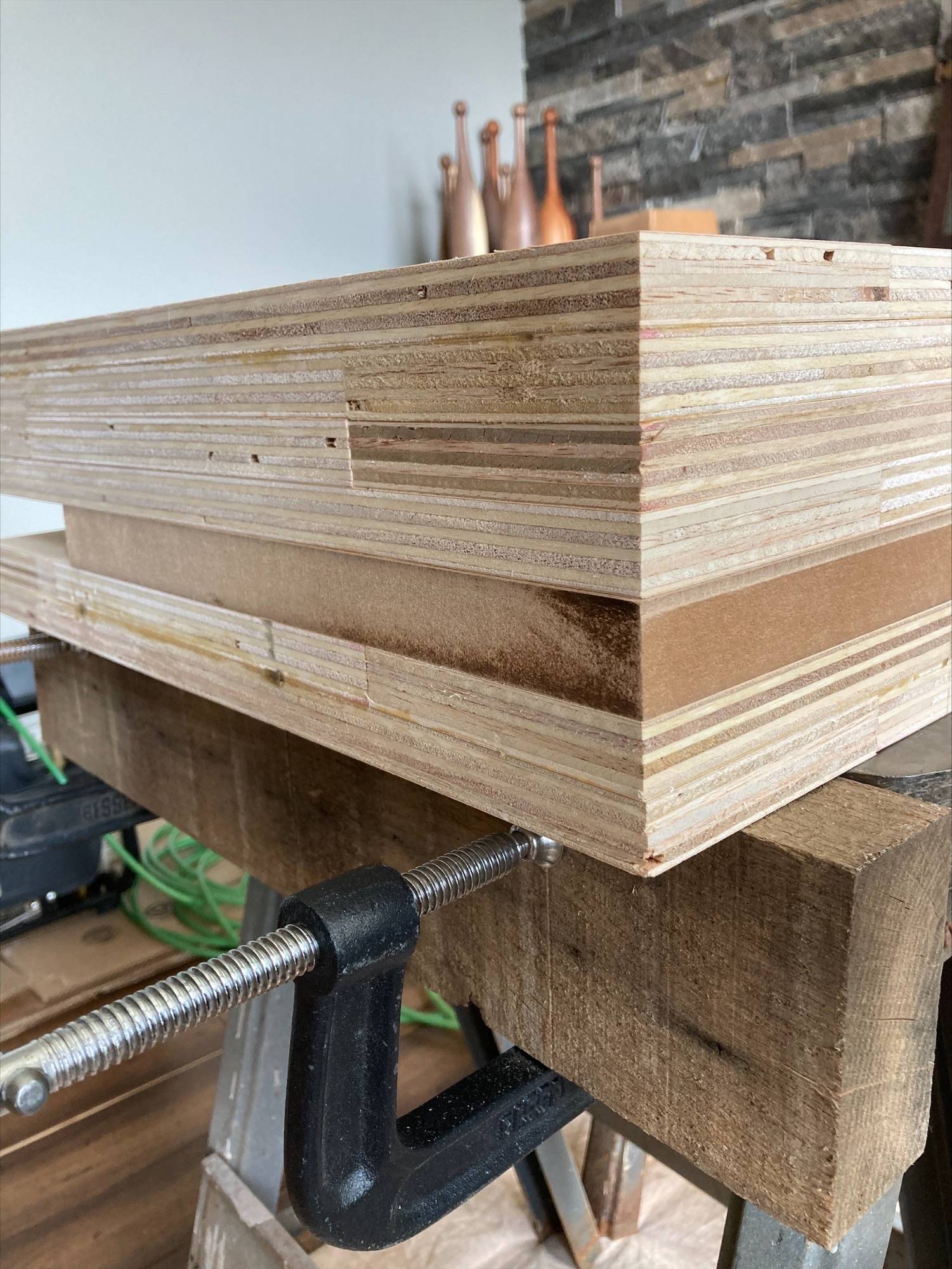 glue wooden wheel cribs car stands Woodworking Stack Exchange