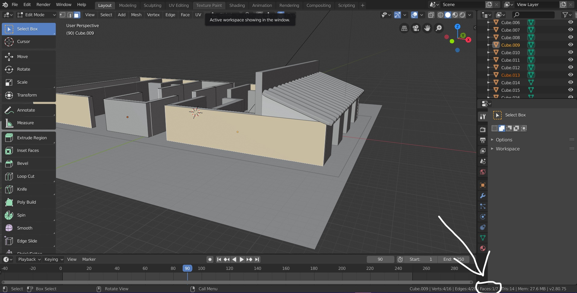 selection tools I cant select only one active object in blender