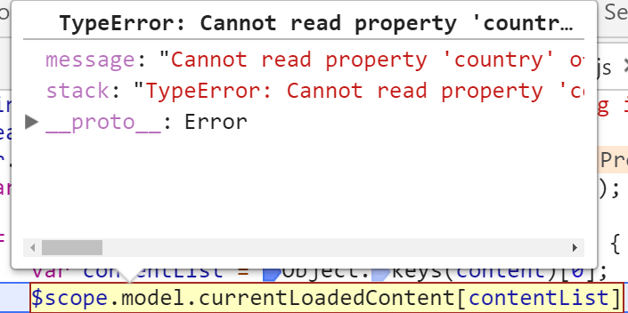 javascript TypeError Cannot read property of undefined dynamically